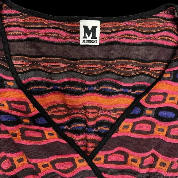 M Missoni 90's Long Sleeve Knit Top - Colorful - Size Small - Great Condition - Picture 4 of 7